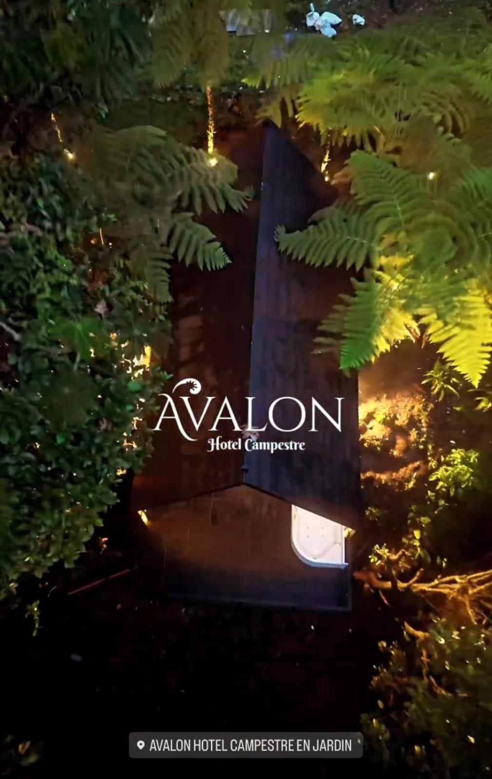 Finca Turistica De Alojamiento Rural Avalon Jardín Eksteriør billede